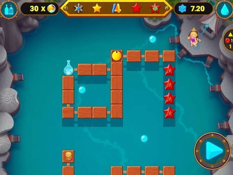 Krishna Water Master gameplay screenshot